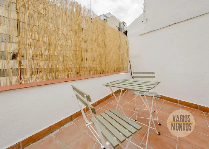 Atico Calle Silva Para 3Pax Con Terraza Esquina Con Gran Via E2